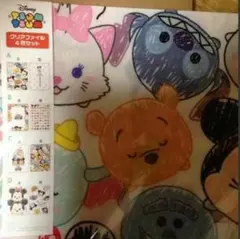 限定つむつむクリアファイル４枚セット  c4