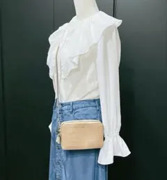 【美品】アニヤハインドマーチ 2WAY クロスボディ ダブルジップ レザー