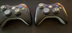 Xbox 360 ワイヤレスコントローラー（ブラック）2個セット