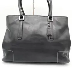 【美品】COACH コーチ オールレザー トートバッグ A4収納可能　肩掛け可