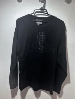 グラフィックプリント 長袖カットソー