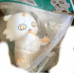 新品未開封】ちいかわ あのこのおっきいソフビフィギュア グレーの子付