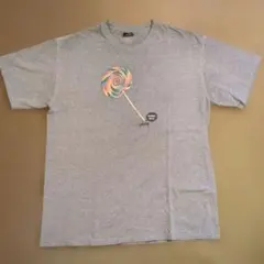 00s OLD STUSSY ステューシー Tシャツ グレー　L キャンディ