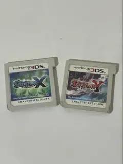 【動作確認済】ポケットモンスター X Y セット ニンテンドー 3DS ソフト