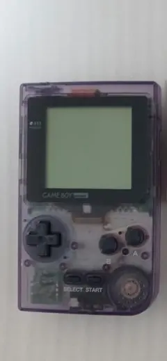 ゲームボーイ　ポケット　パープル