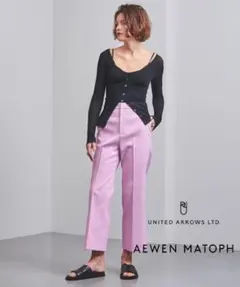 UNITED ARROWS<AEWEN MATOPH＞ サイドスリット パンツのサムネイル