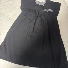 べべ　ワンピース　ブラック　120