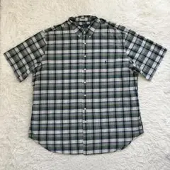 《美品3XLビッグシルエット人気インド製》ラルフローレンマドラスチェックシャツ