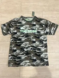 TURTOISE ベージュカモフラージュ Tシャツ M