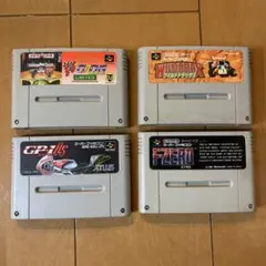 スーパーファミコン ソフト 4本セット