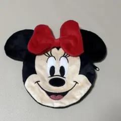 ディズニーストア シークレット おでかけセット ミニーマウス フェイスポーチ 赤