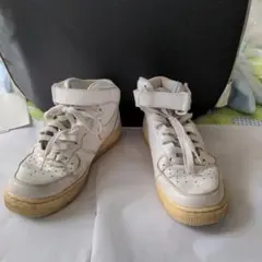 ナイキ エアフォース1 ミッド ホワイト 07ヴィンテージ