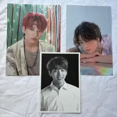 BTS ジョングク フォトカード 3枚セット