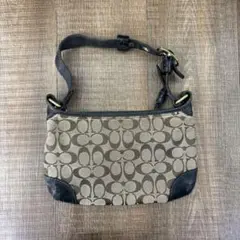 y2k コーチ　ワンショルダーバッグ　シグネチャー　ミニバッグ　11430