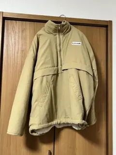 リバーシブルハーフジップナイロンボアブルゾン