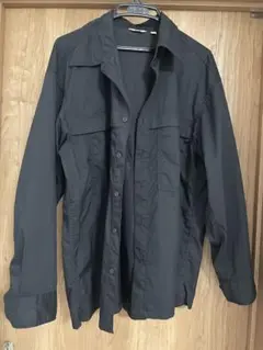 UNIQLO U ブラック ミリタリージャケット L