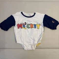 しまむら　リトシー　ロンパース　ミッキー　ディズニー　ベビー服