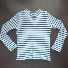 branshes ボーダー リブ 長袖カットソー 140
