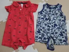 Carter's ムージョンジョン ロンパース ２枚セットのサムネイル