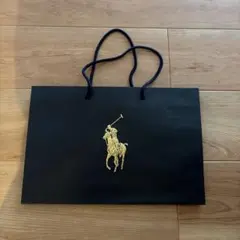 Ralph Lauren ネイビー ショップ袋 (40✖️27✖️15)