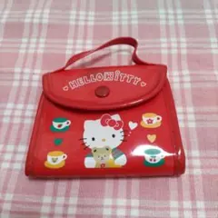 ハローキティ　バッグ型折り財布