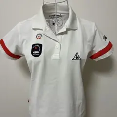 ルコック　ゴルフ　ポロシャツ　M 白