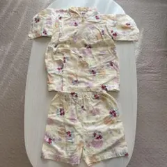 甚平 110サイズ 桜　金魚柄