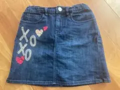 GAP kids デニムスカート 台形スカート ミニスカート　150cm