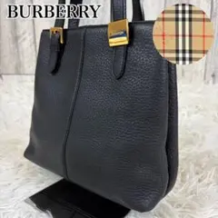 BURBERRYS ハンドバック 2way ホースロゴ ノバチェック 銀金具 - メルカリ