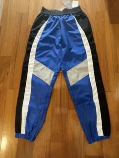 ストライプデザイン ジャージパンツ F