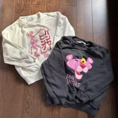 H&M ピンクパンサー 子供服 トレーナー 120cm 2枚セット