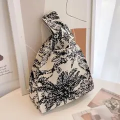 セール⭐ハンドバック サブバッグ トートバッグ ニット エコバッグ 樹木