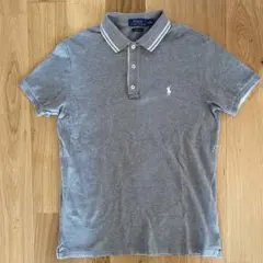 【Polo Ralph Lauren】ポロシャツ メンズM グレー