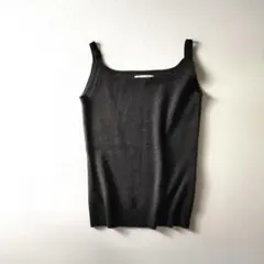エムプルミエ カシミヤ キャミソール ニット グレーのサムネイル