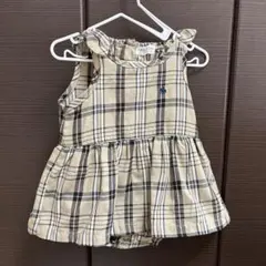 POLO Baby チェック柄ワンピース 80サイズ