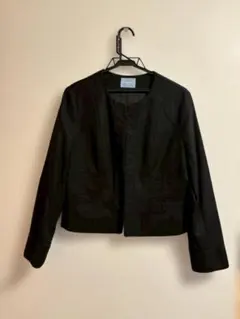 THE SUIT COMPANY ノーカラージャケット ブラックのサムネイル