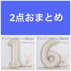 2点おまとめ 1と6 くすみ