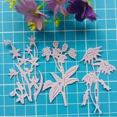 カッティングダイ 花 ひまわり フラワー フレーム - メルカリ