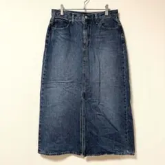 ✨綿100%✨ ユニクロ 11号 デニムスカート ジーンズ カジュアル 定番