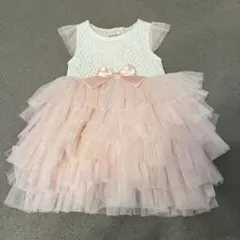 Thifiori Girls ベビードレス 90サイズ ピンク