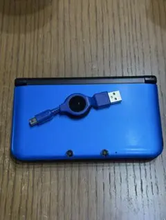 ニンテンドー3DS LL 青 USBケーブル付き