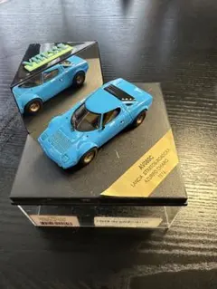 Lancia Stratos ミニカー 1/43 青のサムネイル