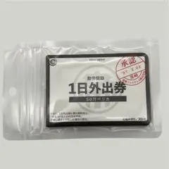 大カイジ展 1日外出券パスケース　カイジ　カイジ展