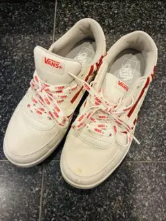 VANS ホワイト/レッド スニーカーのサムネイル