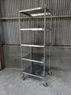 直接引き渡し限定/東京】メタルシステム スチールシェルフ 幅120cm/6段