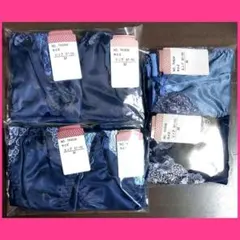新品♪6点☆レディースショーツセット・Mサイズ/ネイビー・ブルー系のサムネイル