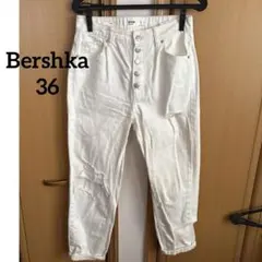 Bershka ハイウエスト MOMジーンズ 36