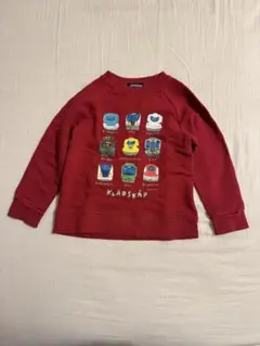 クレードスコープ　電車 トレーナー 110サイズ