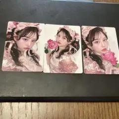 LARME トレカ 月足天音 3種セット FRUITS ZIPPER ラルム