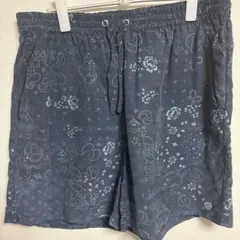 KITH 23SS ペイズリー柄 ショートパンツ M キュプラ混のサムネイル